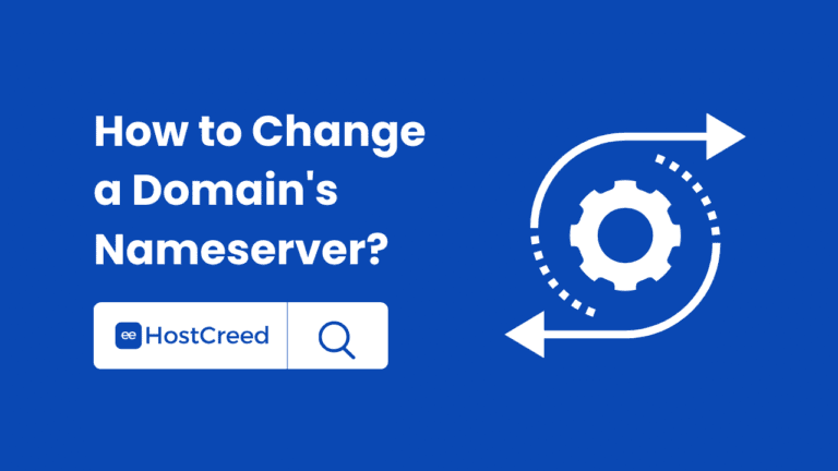 How to change the domain Nameserver
