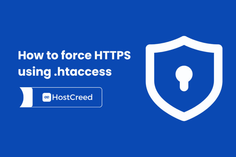 How to force HTTPS using .htaccess?