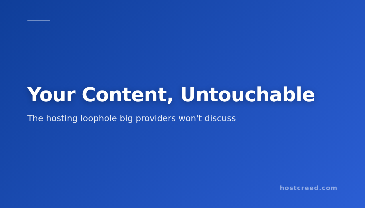 DMCA Ignored Hosting: What It Actually Means (And Why It Matters)
