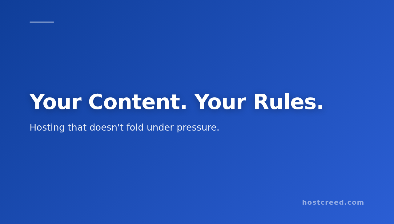 DMCA Ignored Hosting: What It Actually Means (And Why We Do It)